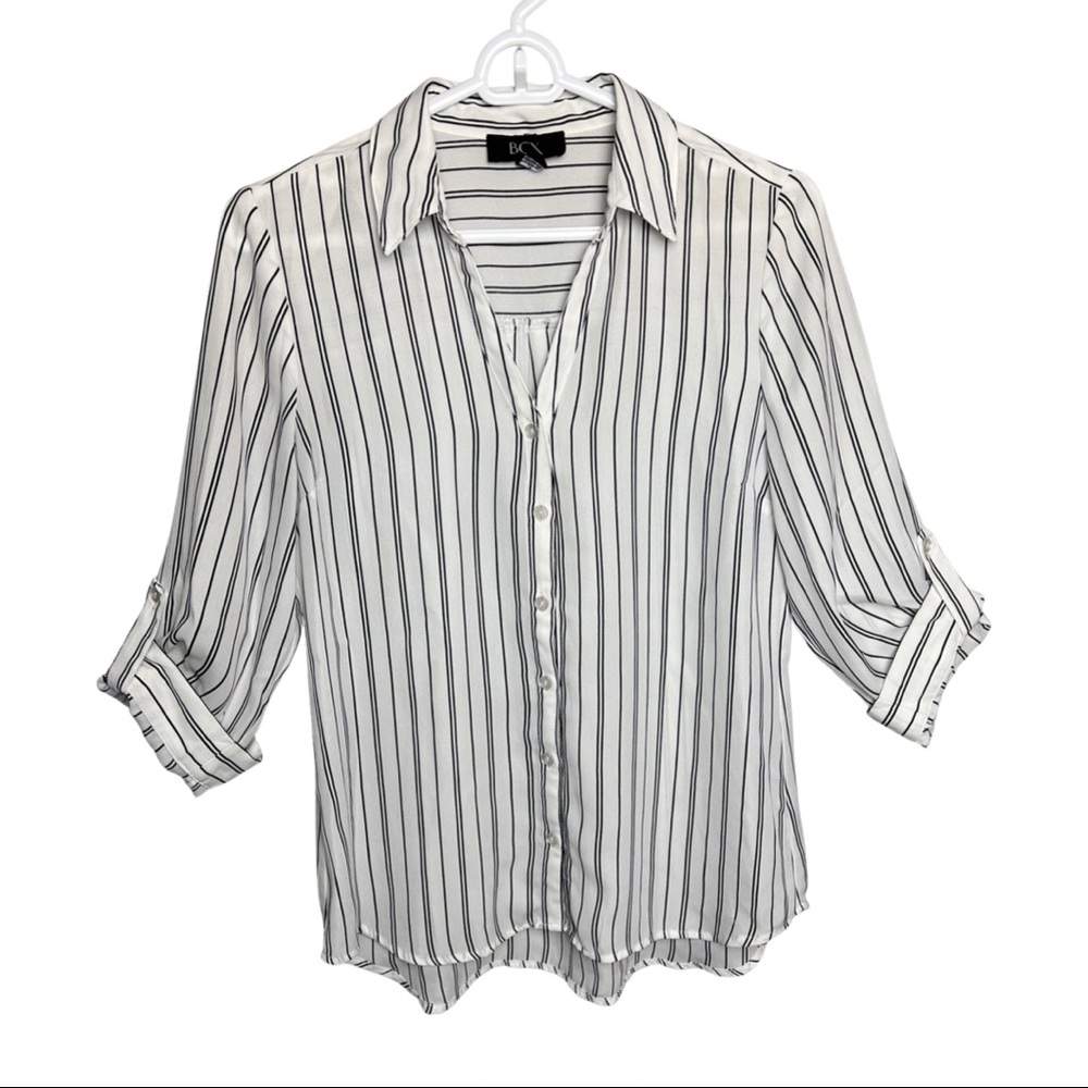 BCX | Women’s Button Up Top Size M